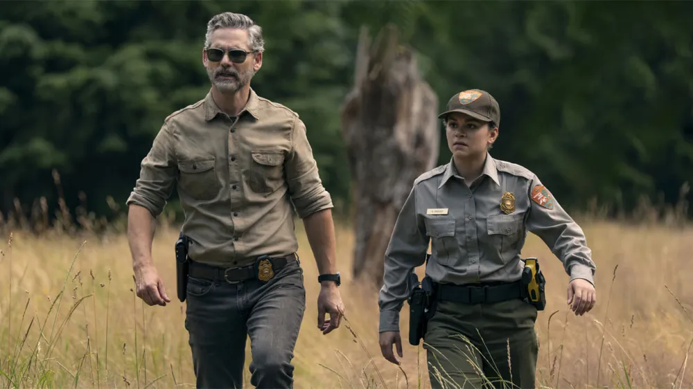 Eric Bana and Lily Santiago in Untamed