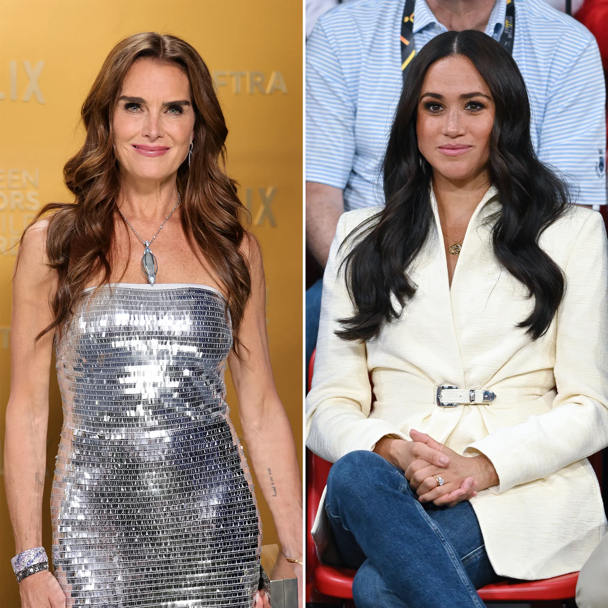 Us Explains Brooke Shields vs Meghan Markle
