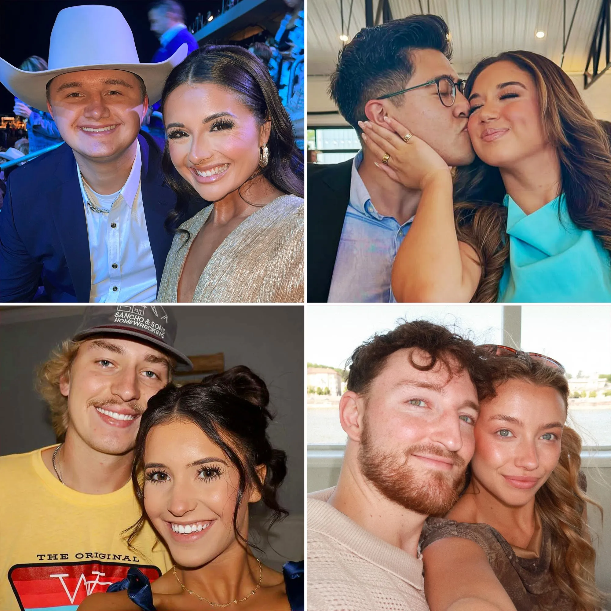 Who Are the Dallas Cowboy Cheerleaders Reece Weaver and Will Allman KayDianna Garza and Eric Garza Madie Krueger and Bryant Nelson Kleine Powell and Luc Powell