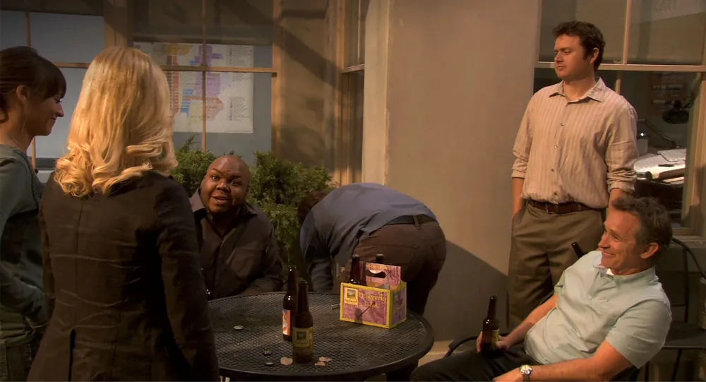 Windell Middlebrooks Parks and Recreation Tragedies Through the Years Screengrabs Credit Peacock