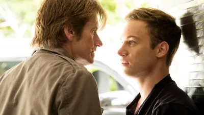 Denis Leary and Finn Cole in Animal Kingdom