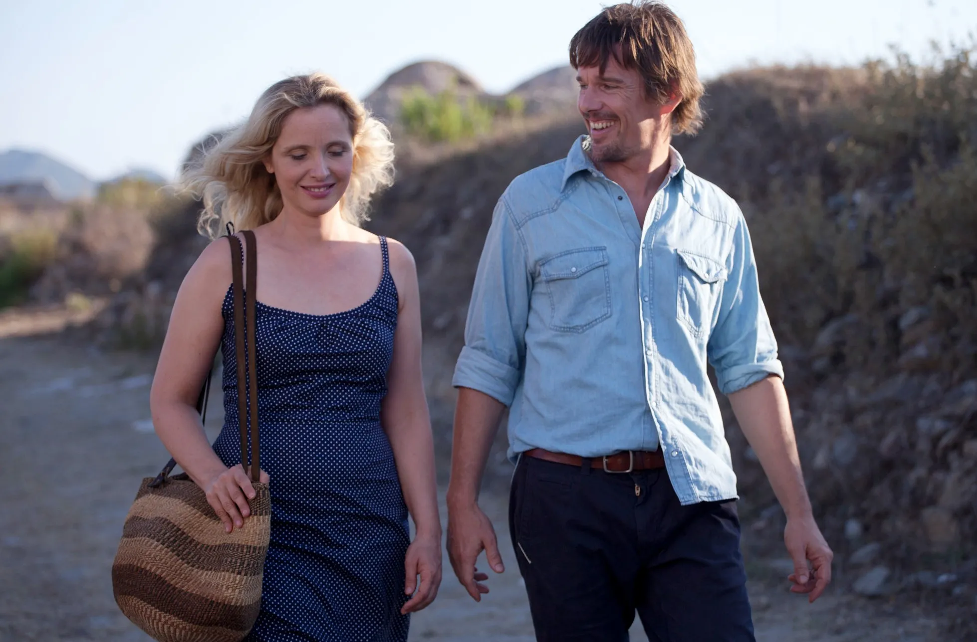 Julie Delpy and Ethan Hawke in Before Midnight