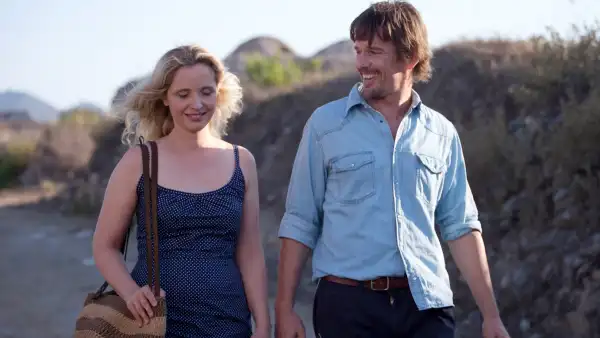 Julie Delpy and Ethan Hawke in Before Midnight