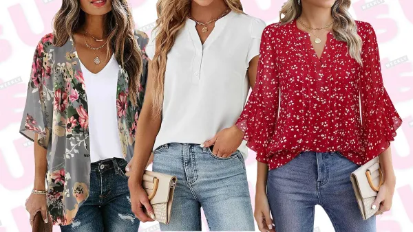 Chiffon-Like Blouses