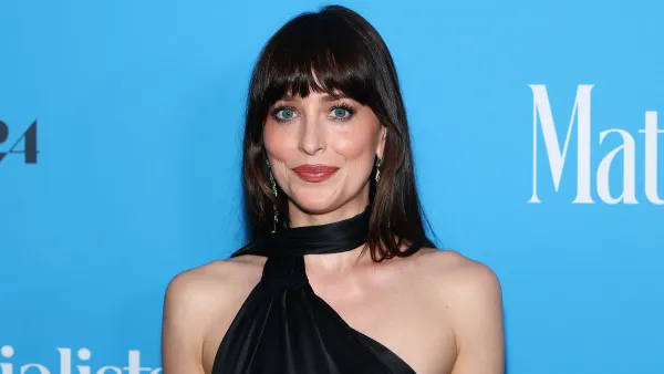 Channel Dakota Johnson's Effortless Summer Style in This $40 Dress That Molds to Your Body