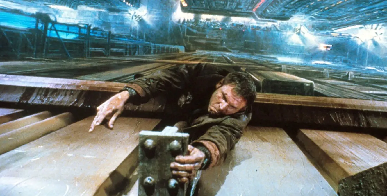 Harrison Ford in Blade Runner