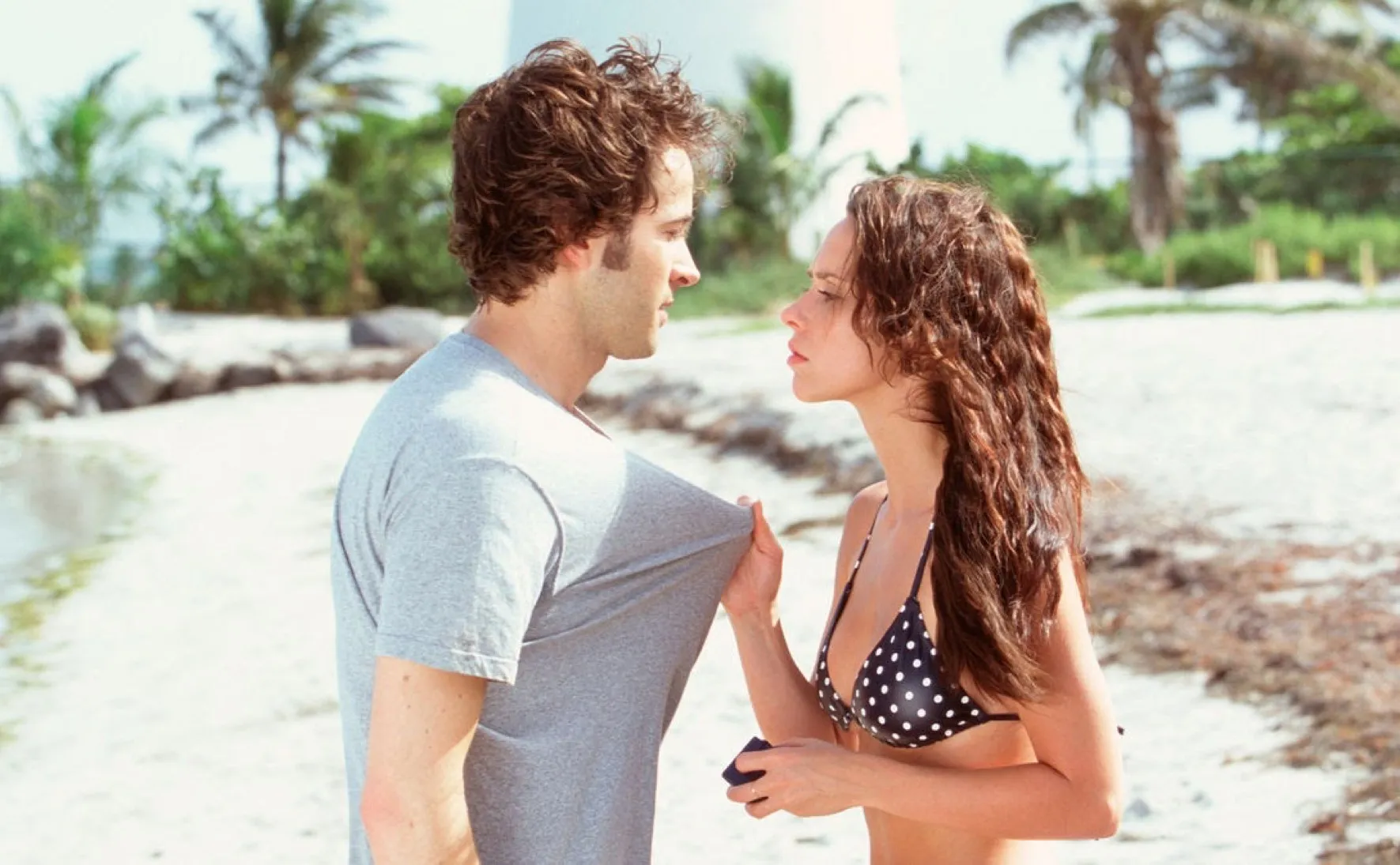 Jason Lee and Jennifer Love Hewitt in Heartbreakers