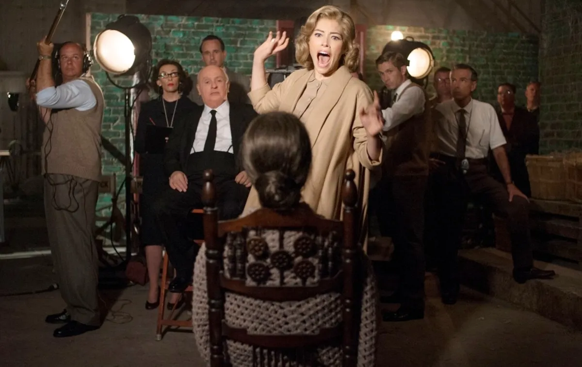 Anthony Hopkins and Jessica Biel in Hitchcock