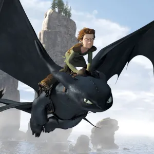 Toothless in How to Train Your Dragon