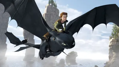 Toothless in How to Train Your Dragon