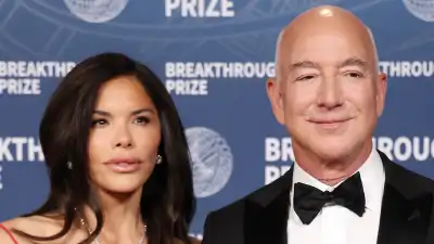 Lauren Sanchez and Jeff Bezos