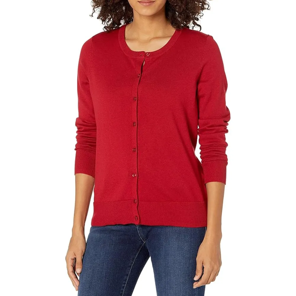 Amazon Essentials Lightweight Crewneck Cardigan