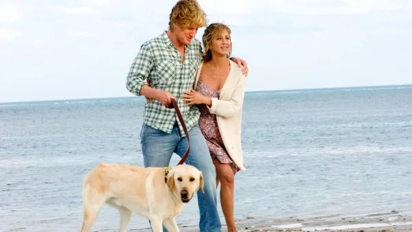 Owen Wilson and Jennifer Aniston in Marley and Me