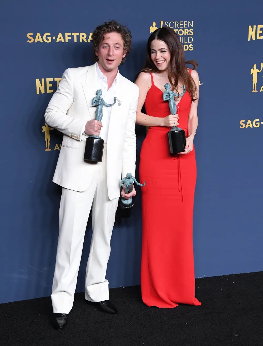Molly Gordon and Jeremy Allen White