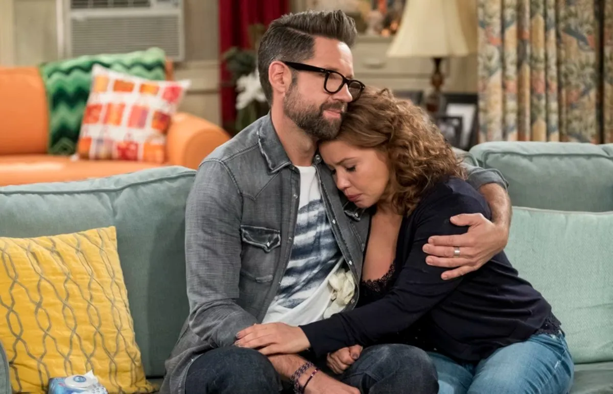 Todd Grinnell and Justina Machado in One Day at a Time