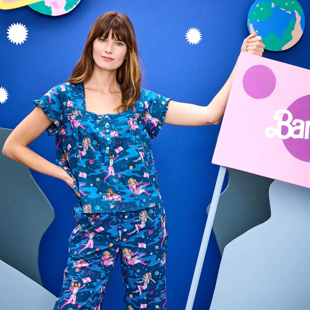 Printfresh Astronaut Barbie Pajamas