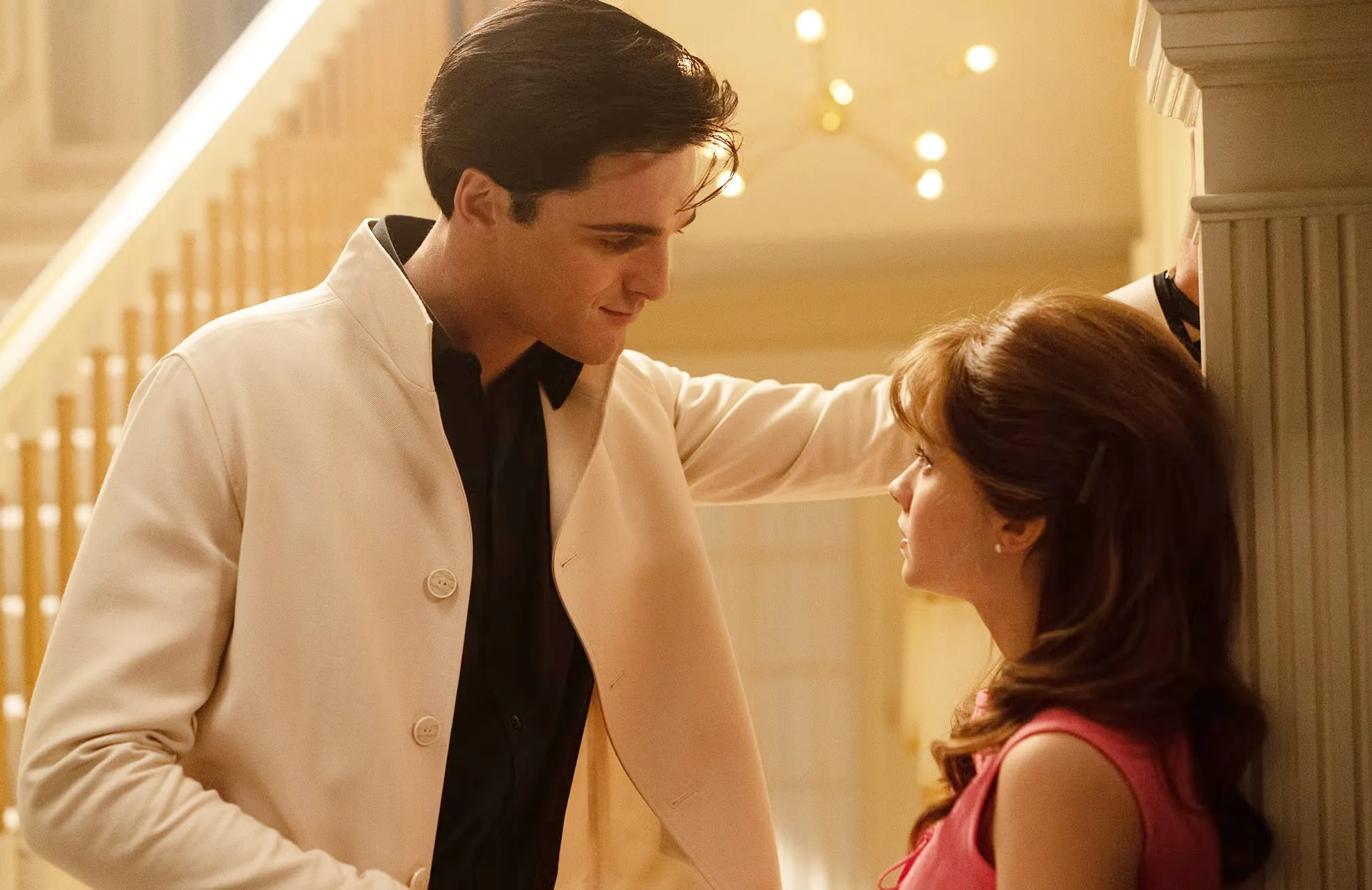 Jacob Elordi and Cailee Spaeny in Priscilla