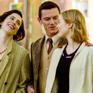 Rebecca Hall, Luke Evans and Bella Heathcote in Professor Marston and the Wonder Women