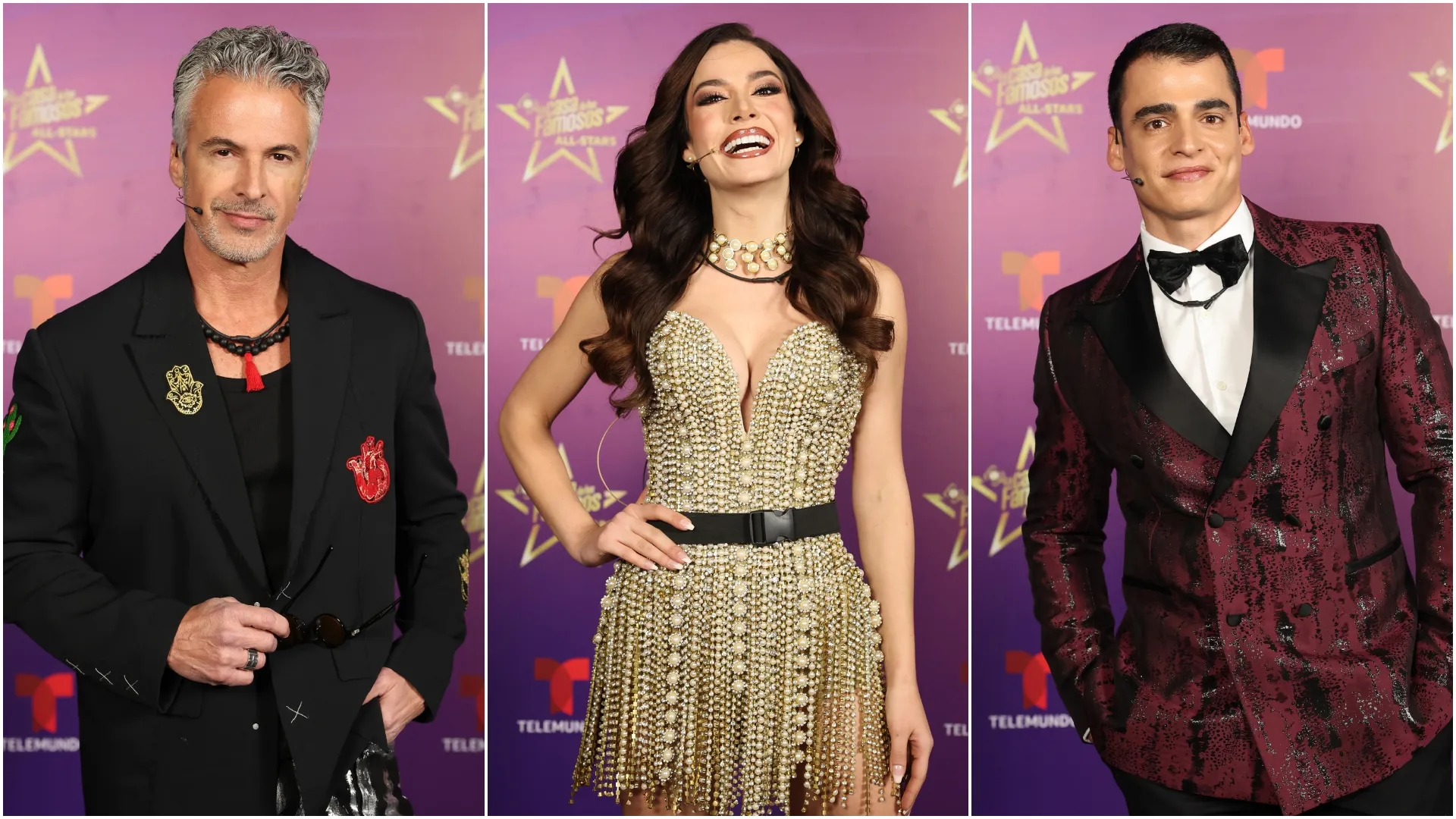 Conductores de 'La Casa de los Famosos All-Stars'.