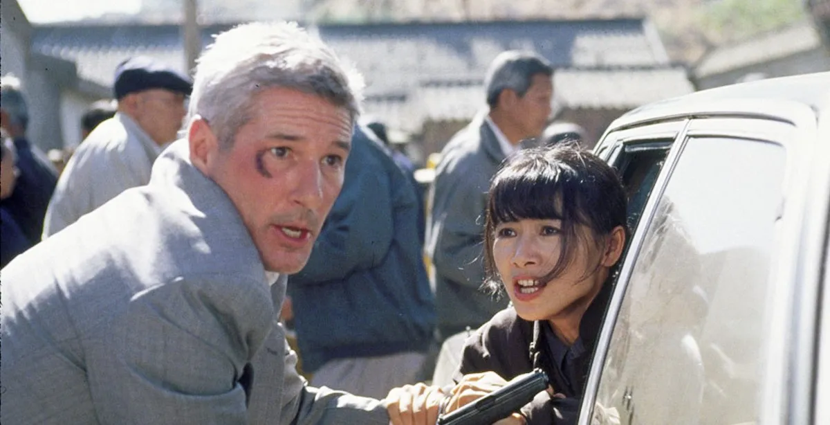 Richard Gere and Bai Ling in Red Corner