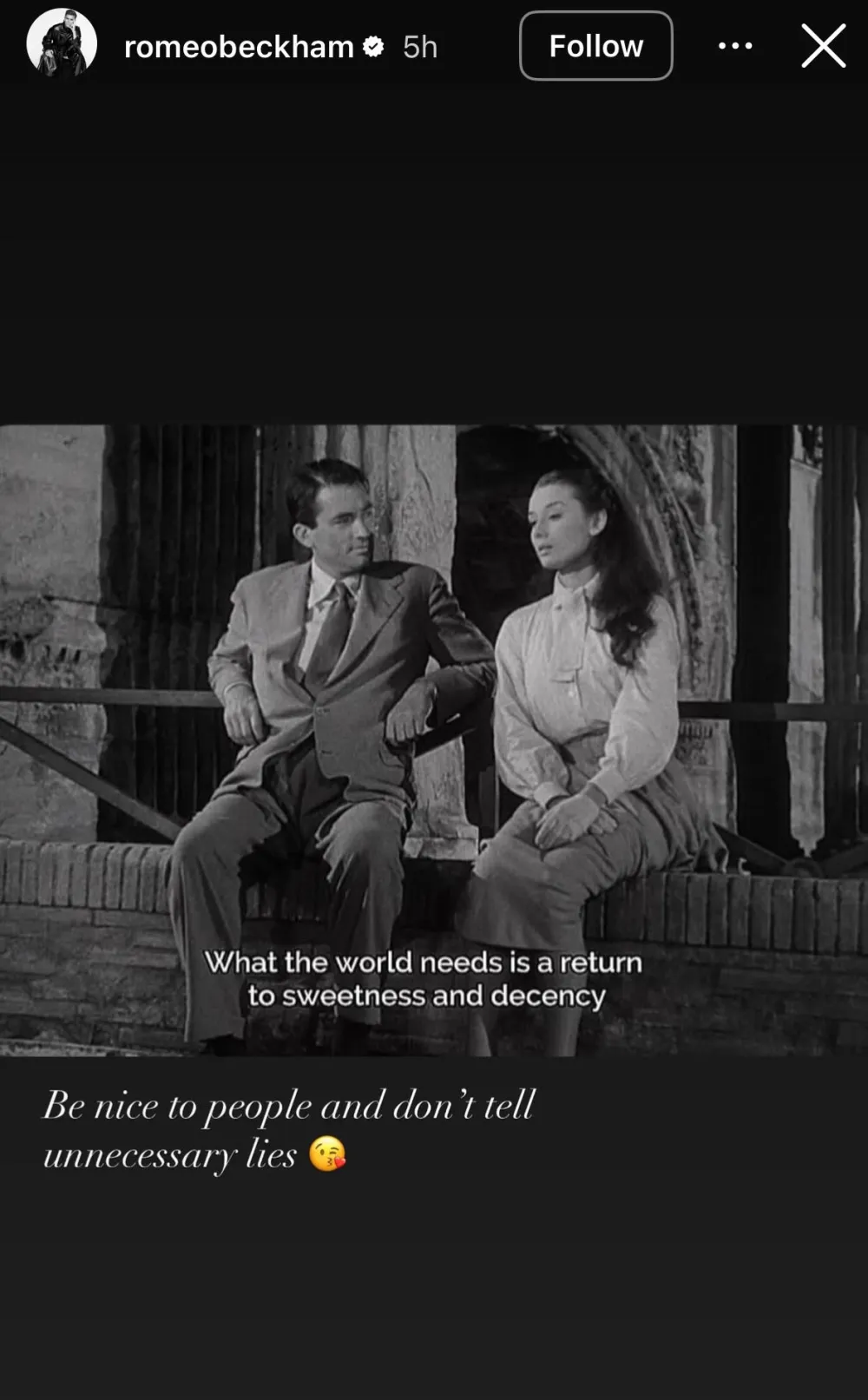 Romeo Beckham IG