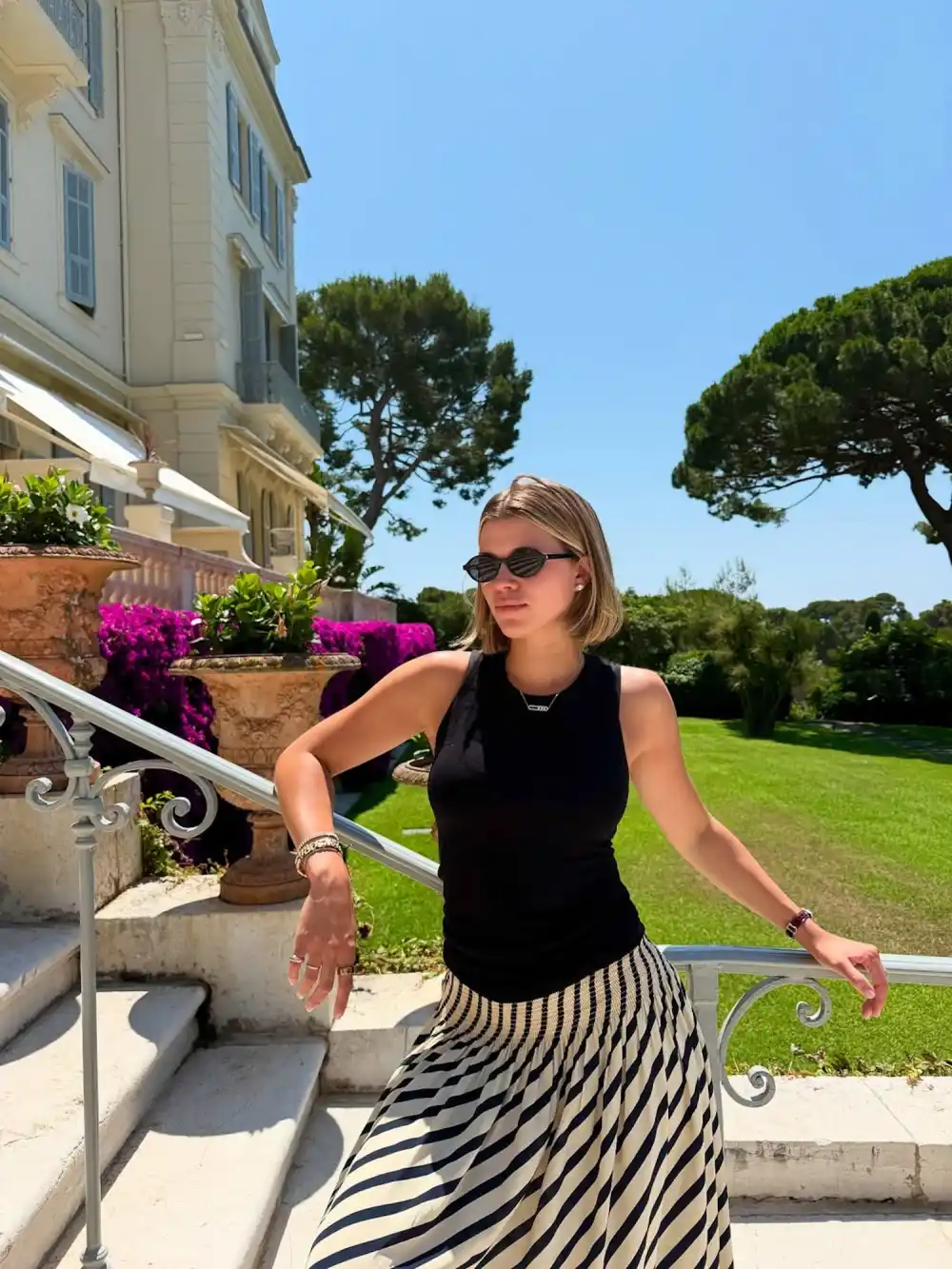 Sofia Richie Shows Off Her New Bob While Rocking a Chic Bikini in France