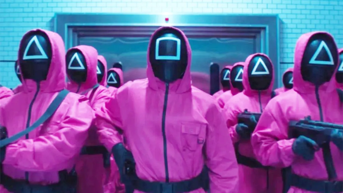 Unidentified soldiers in Squid Game season 3