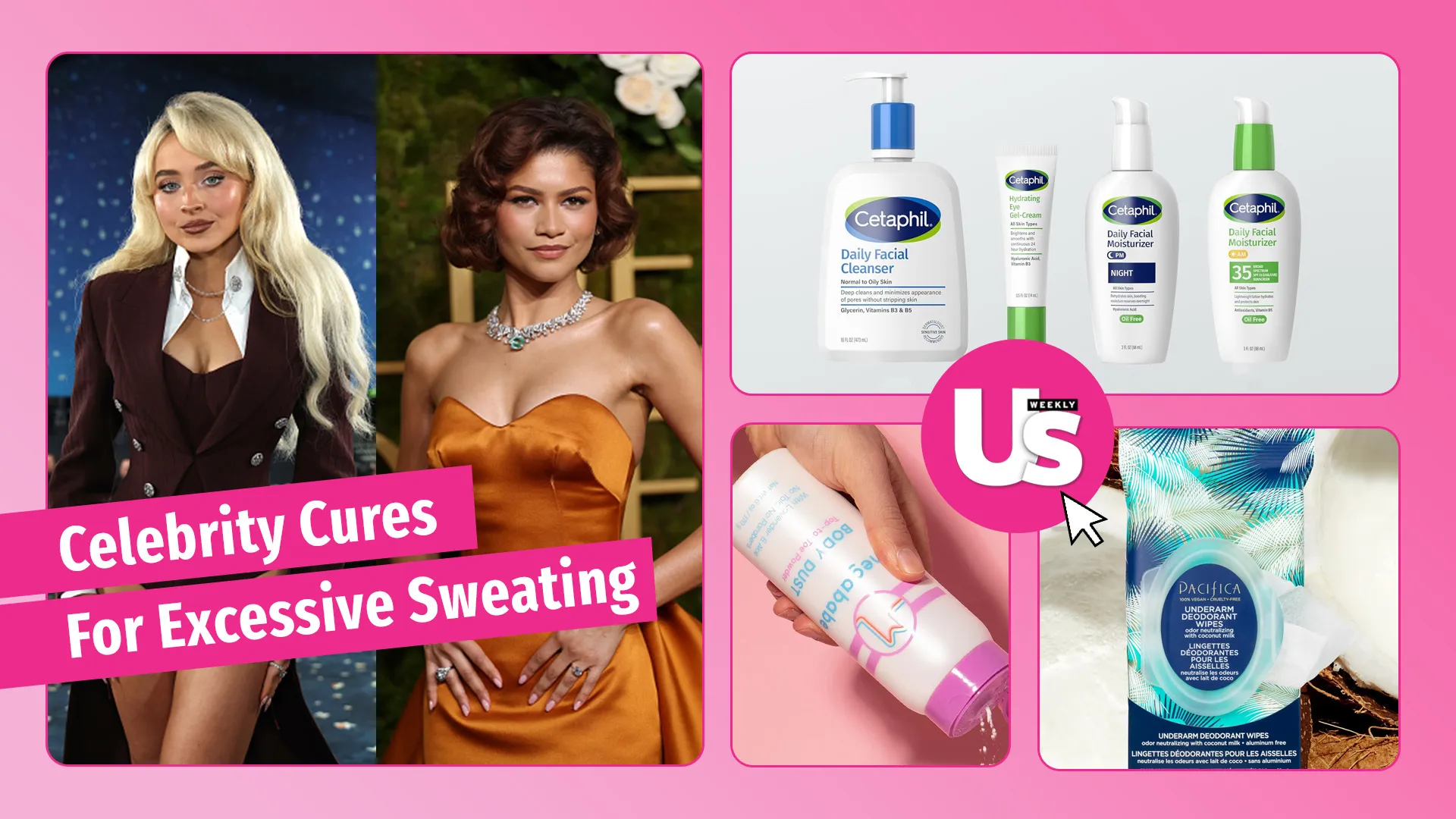 Sweating Celebrities