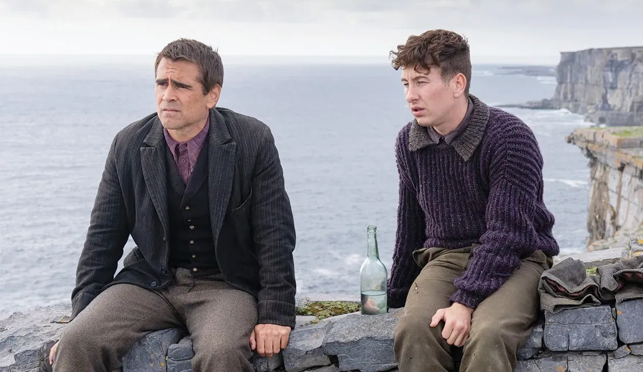 Colin Farrell and Barry Keoghan in The Banshees of Inisherin