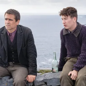 Colin Farrell and Barry Keoghan in The Banshees of Inisherin