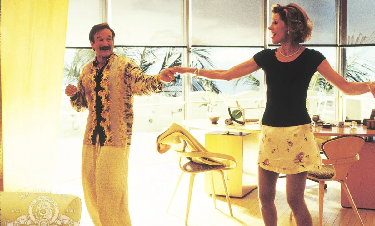 Robin Williams and Christine Baranski in The Birdcage