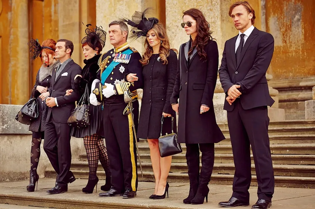 The cast of The Royals