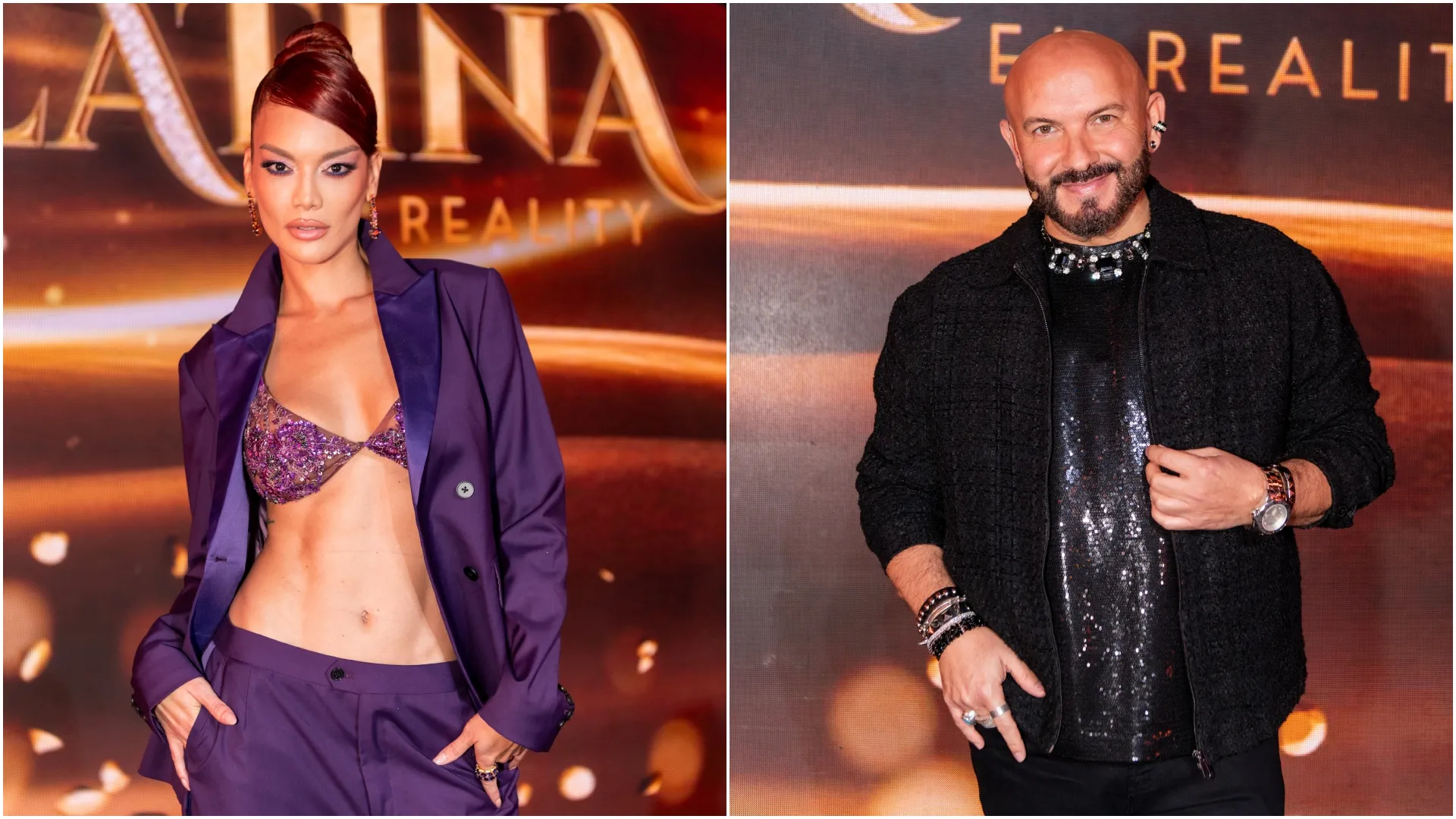 Zuleyka Rivera y David Salomón en 'Miss Universe Latina'.