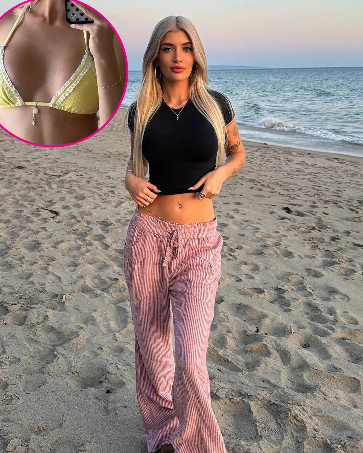 Sami Sheen Shows Off Bikini Body Amid Breast Implant Struggles