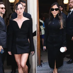 Katy Perry Joins Lauren Sanchez at Fashion Week