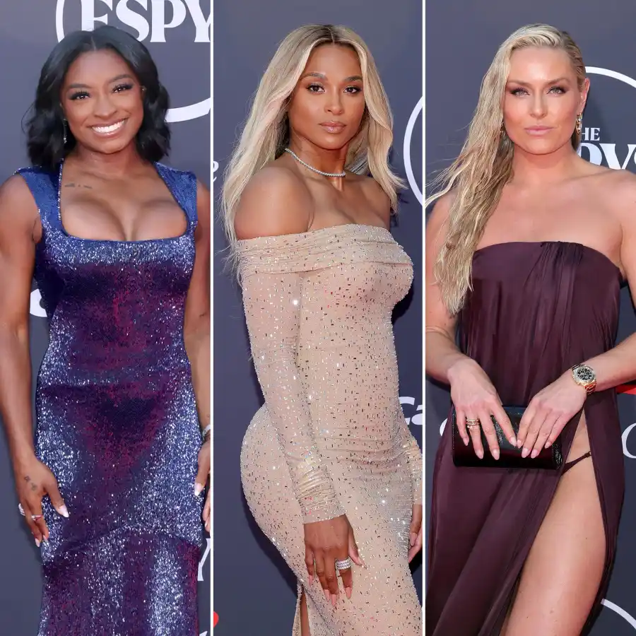 2025 ESPY Awards Red Carpet Fashion Simone Biles Ciara Lindsey Vonn and More Stun 2225467198 2225467156 2225466515