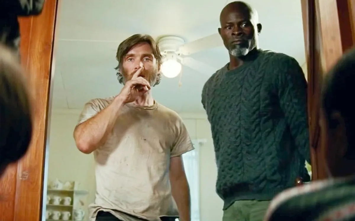 Cillian Murphy and Djimon Hounsou in A Quiet Place Part II