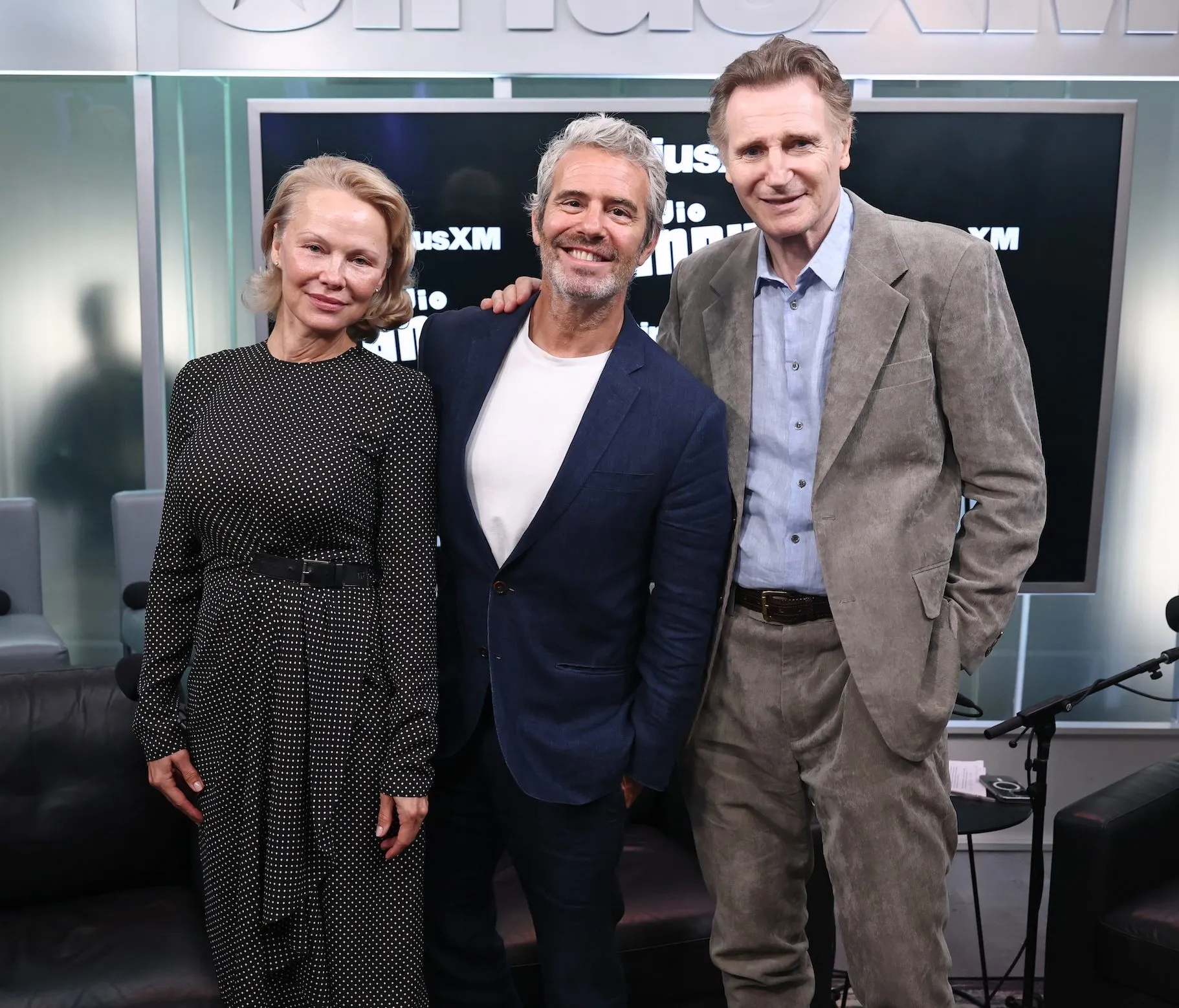 Andy Cohen Reacts to Liam Neeson s Romance With Pamela Anderson After Close Friendship With Natasha