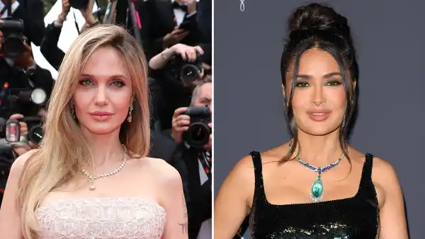 Angelina Jolie y Salma Hayek