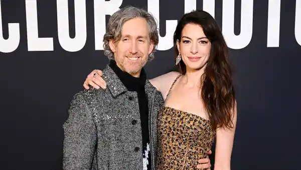 Anne Hathaway and Adam Shulman