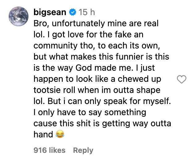  Big Sean Responds to Speculation He Had Ab Implants 