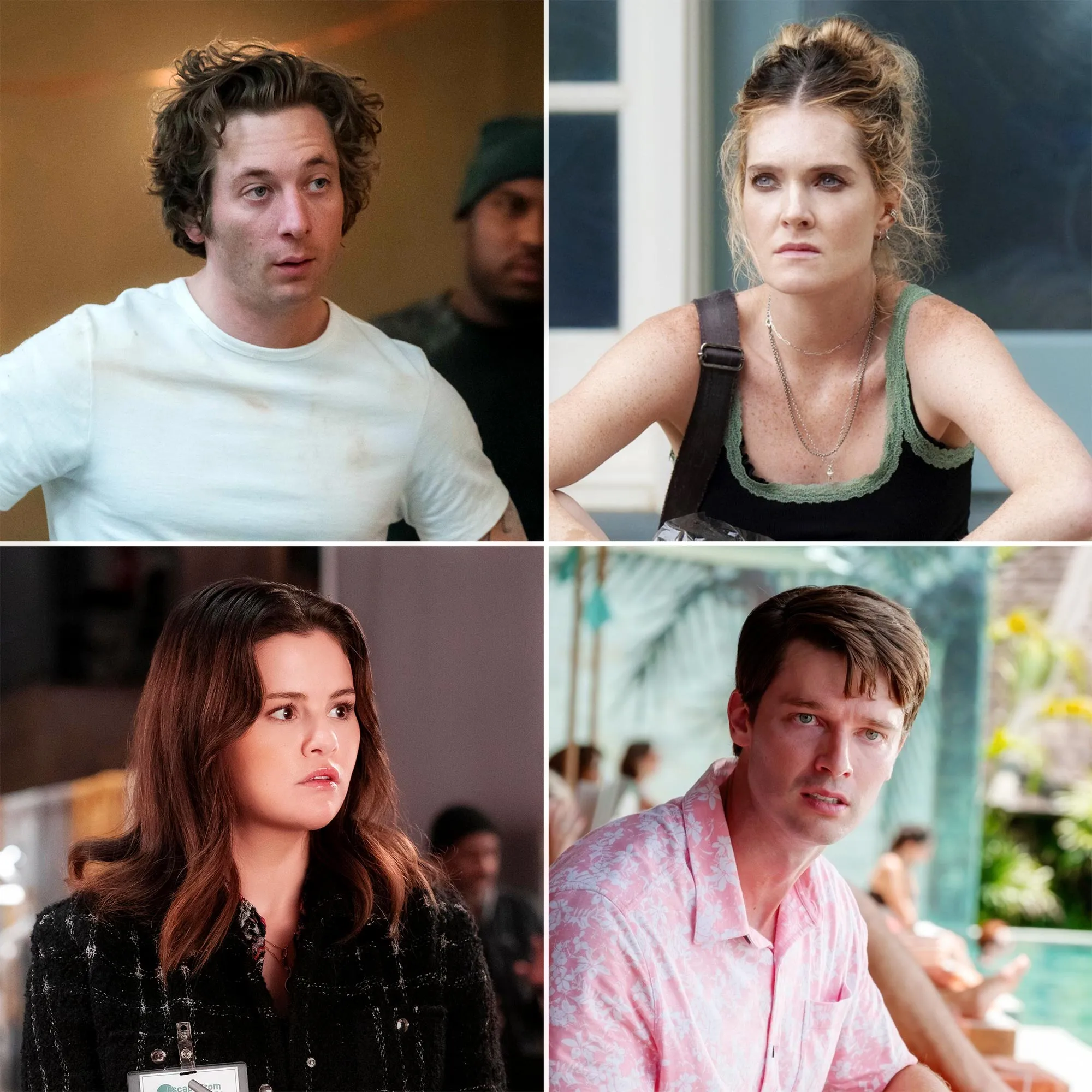 Breaking Down the 5 Biggest Snubs and Surprises From the 2025 Emmy Nominations 007 Jeremy Allen White Meghann Fahy Selena Gomez Patrick Schwarzenegger