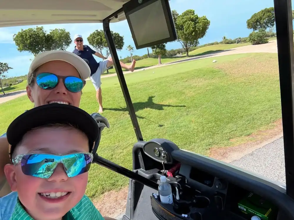 Dylan Dryer and Brian Fichera Reunite for Golf Outing With Son After Split
