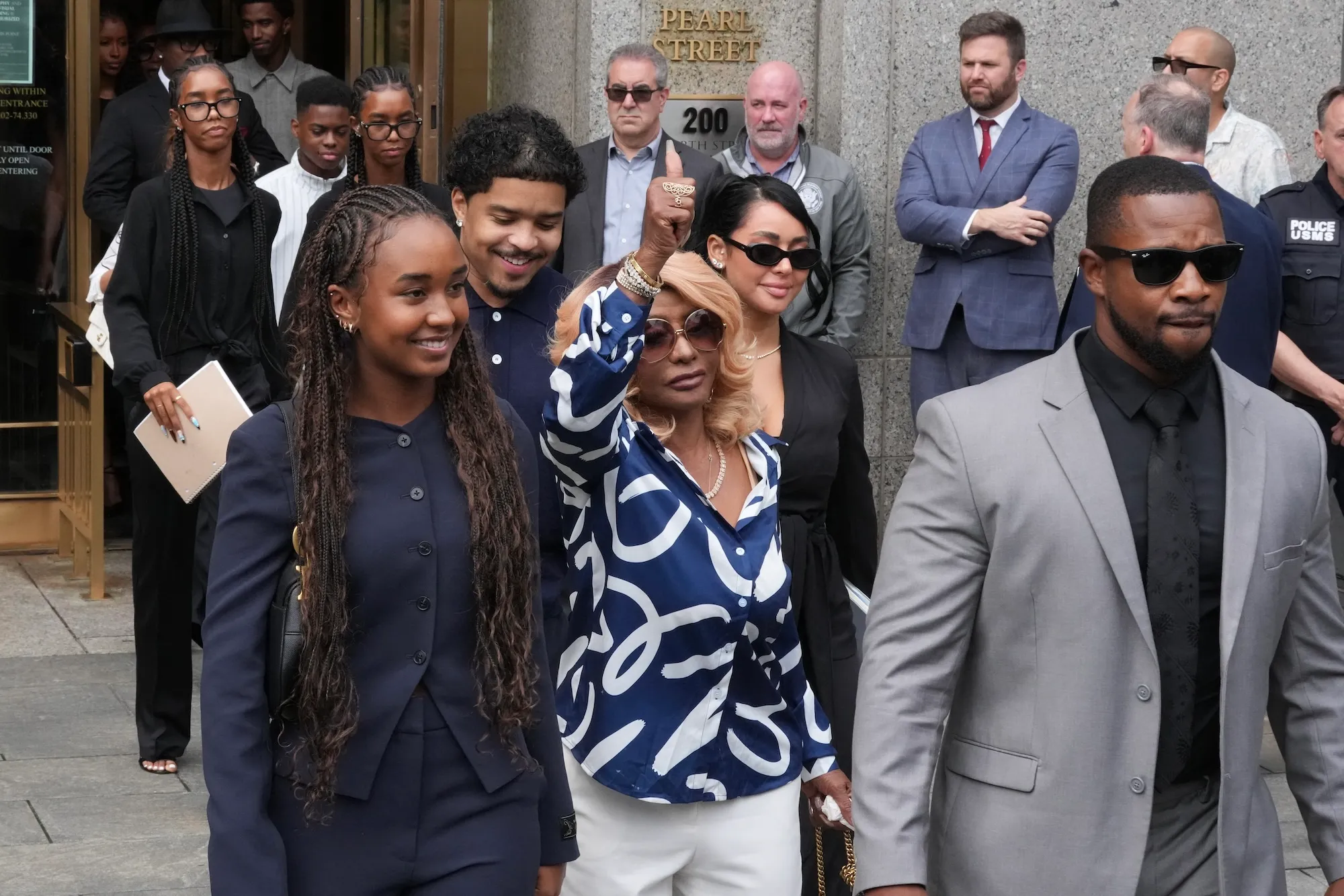Diddy Family Seen Leaving Court Following Verdict