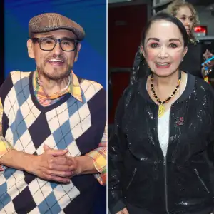 Edgar Vivar y Maria Antonieta de las Nieves