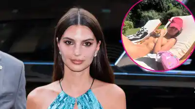 Emily Ratajkowski Poses Nude While Soaking Up the Sun