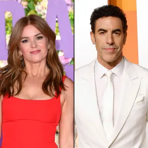 Feature Isla Fisher Jokes About Potential Wimbledon Run In With Ex Sasha Baron Cohen