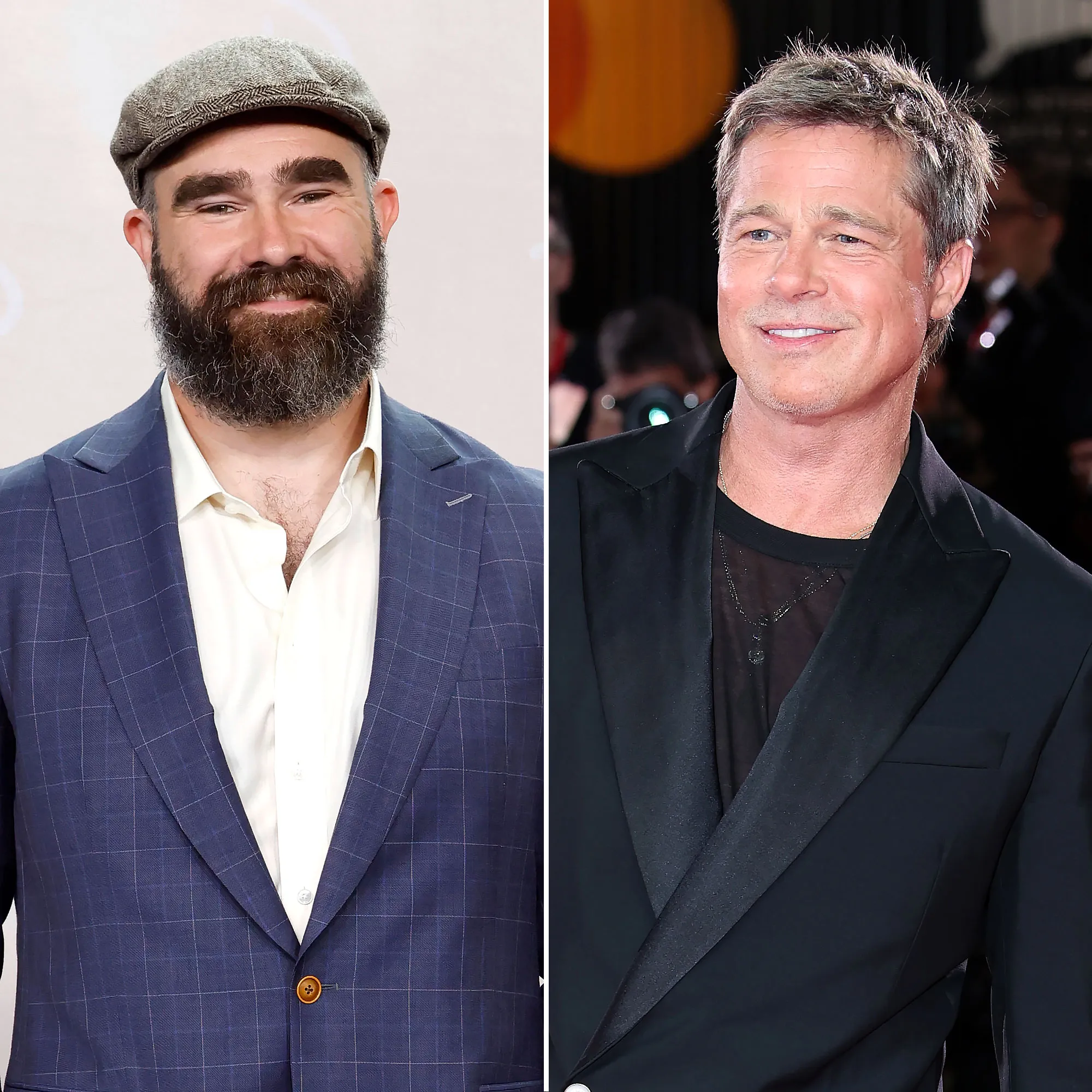 Feature Jason Kelce Reveals His Surprising Connection to Brad Pitt Brother Doug