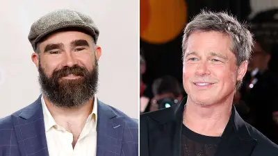 Feature Jason Kelce Reveals His Surprising Connection to Brad Pitt Brother Doug