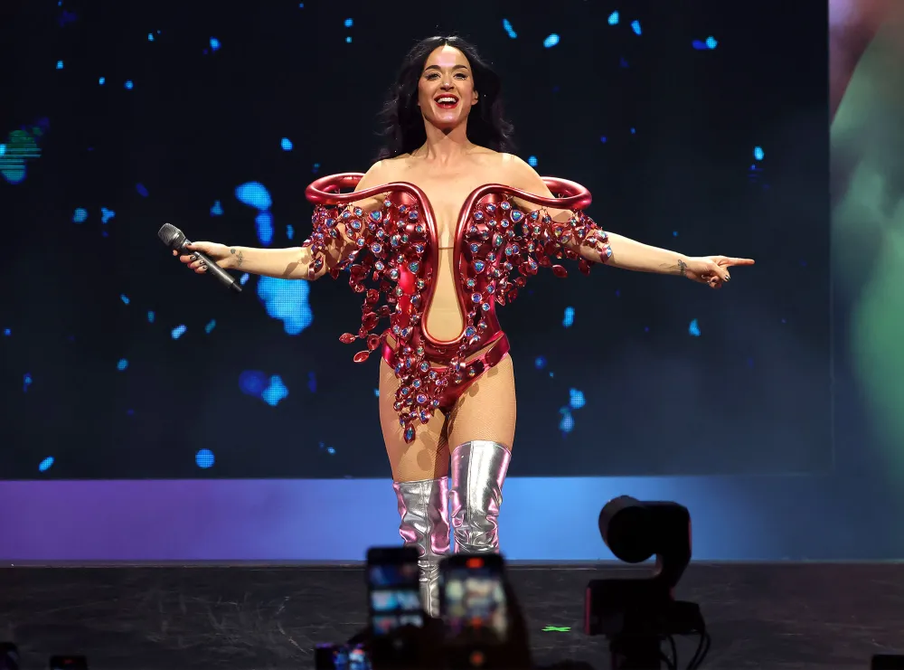 Former Canadian Prime Minister Justin Trudeau Attends Katy Perry Lifetimes Tour